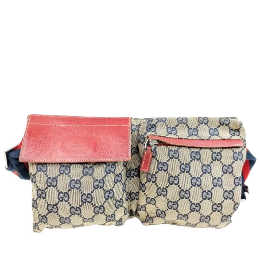 Gucci GG Canvas Pouch Bag